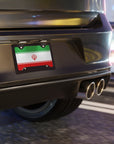 Iran Flag Vanity Plate