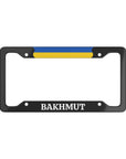 Bakhmut with flag License Plate Frame