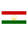 Tajikistan Flag Bumper Stickers