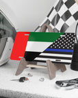 UAE Police Flag Vanity Plate