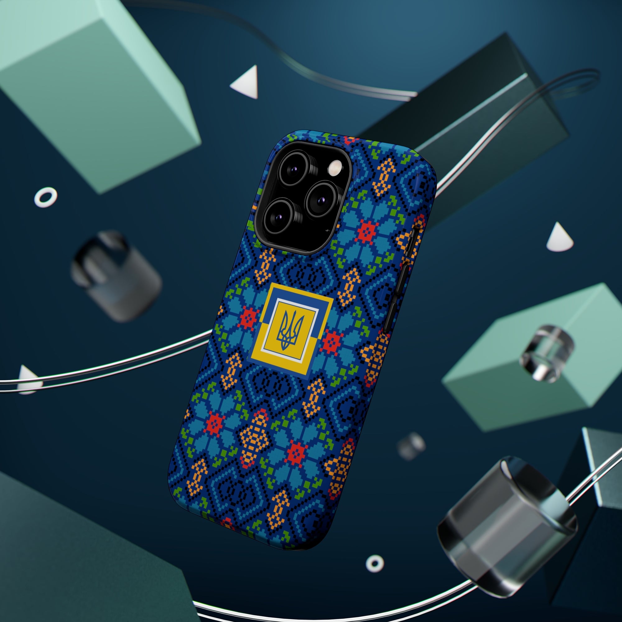 Ukrainian Pattern MagSafe Tough Cases