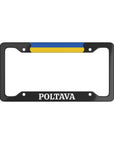 POLTAVA with flag License Plate Frame