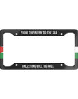 From the River to the Sea Palestine will be free Premium License Plate Frame