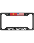 Kyrgyzstan New Flag / USA License Plate Frame