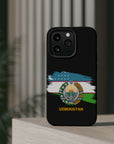Uzbekistan Flag MagSafe Tough Cases
