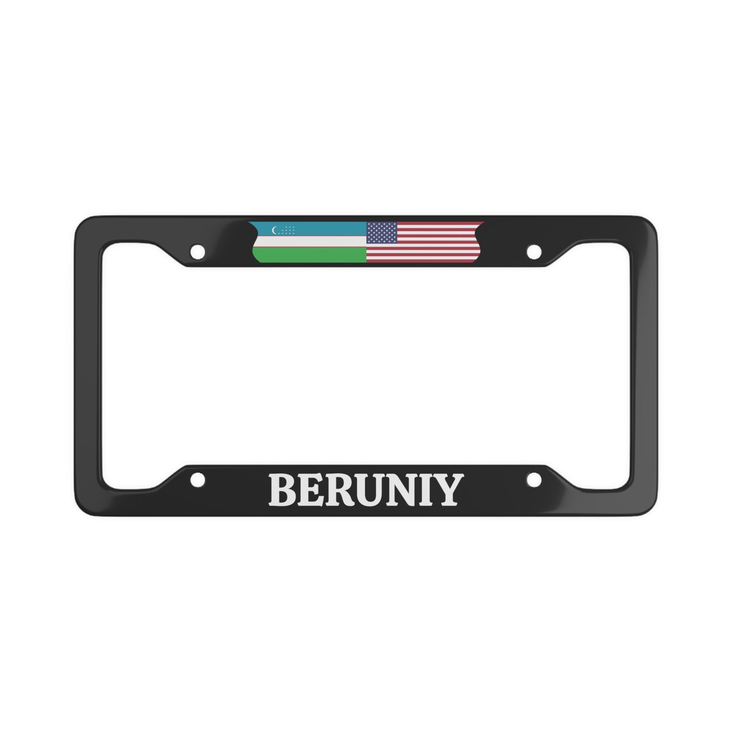 Beruniy License Plate Frame