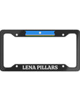 Lena Pillars License Plate Frame