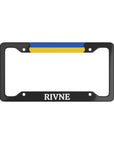 Rivne with flag License Plate Frame