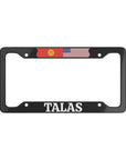 TALAS with flag License Plate Frame