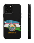 Uzbekistan Flag MagSafe Tough Cases