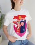 Kyrgyz Couple Unisex Jersey Short Sleeve Tee