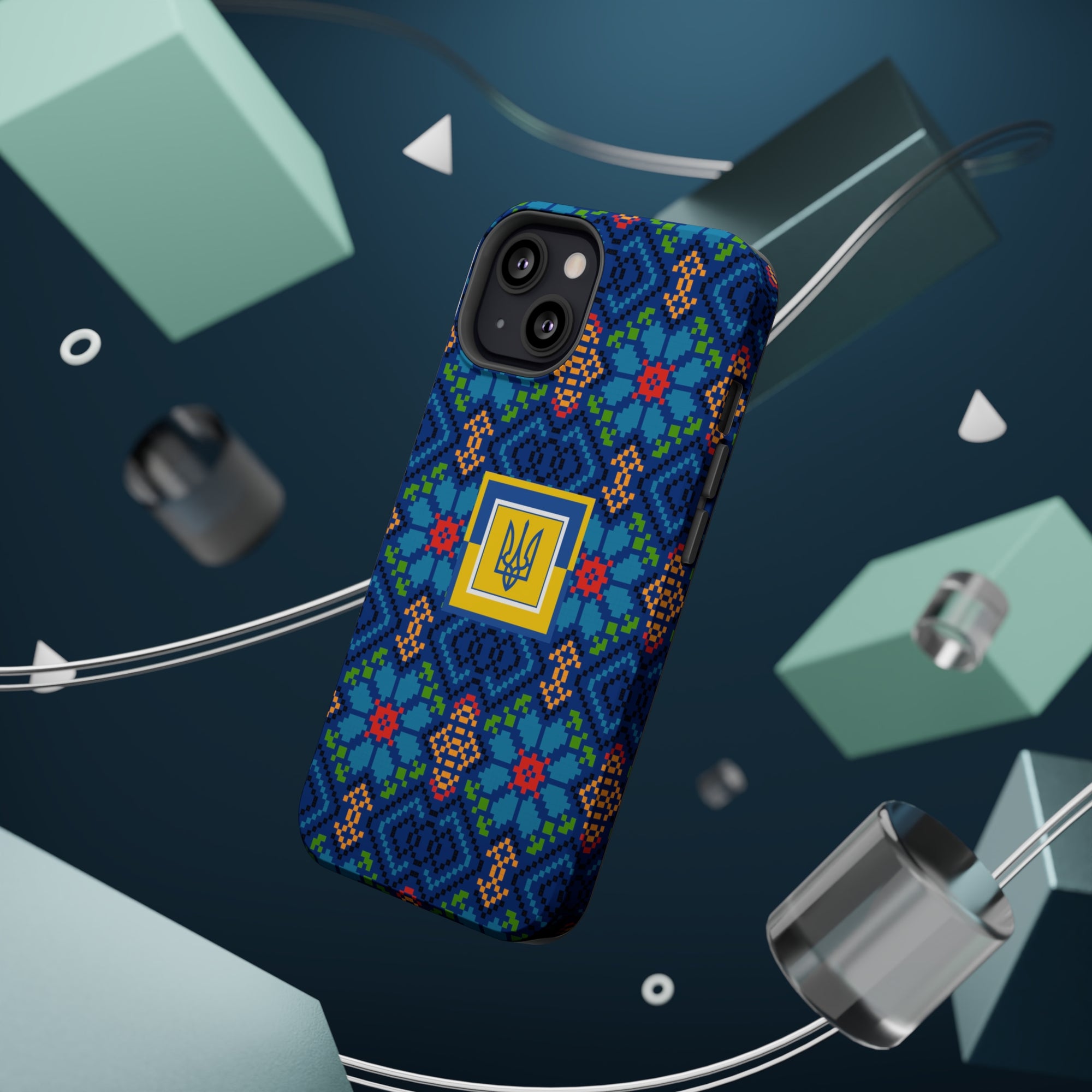 Ukrainian Pattern MagSafe Tough Cases