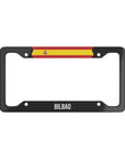 Bilbao Spain Flag Car License Plate Frame