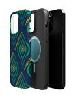 Green Evil Eye UZB Protection MagSafe Tough Cases