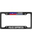 Police Supporter, Haiti Car Plate License Plate Frame