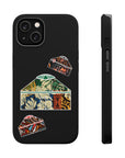 Colorful Yurts Phone Case