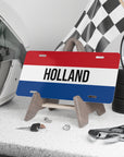 Holland Flag Vanity Plate