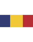 Romania Flag Car Magnet