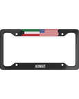 Kuwait USA Premium License Plate Frame