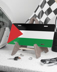 Palestine Flag Vanity Plate