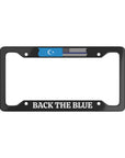 Uyghur Back the Blue, US Law Enforcement Appreciation License Plate Frame