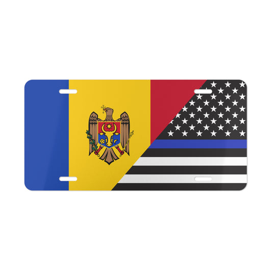 MDA/Law Enforcement Flag Vanity Plate