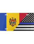 MDA/Law Enforcement Flag Vanity Plate
