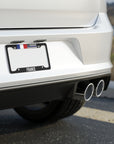 France USA Police Flag Car License Plate Frame