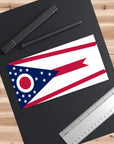 Ohio Flag Bumper Stickers