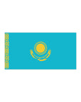 Kazakhstan Flag Bumper Stickers