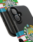 Uzbekistan Flag with Coat of Arms Phone Case