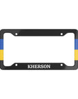 KHERSON with flag License Plate Frame