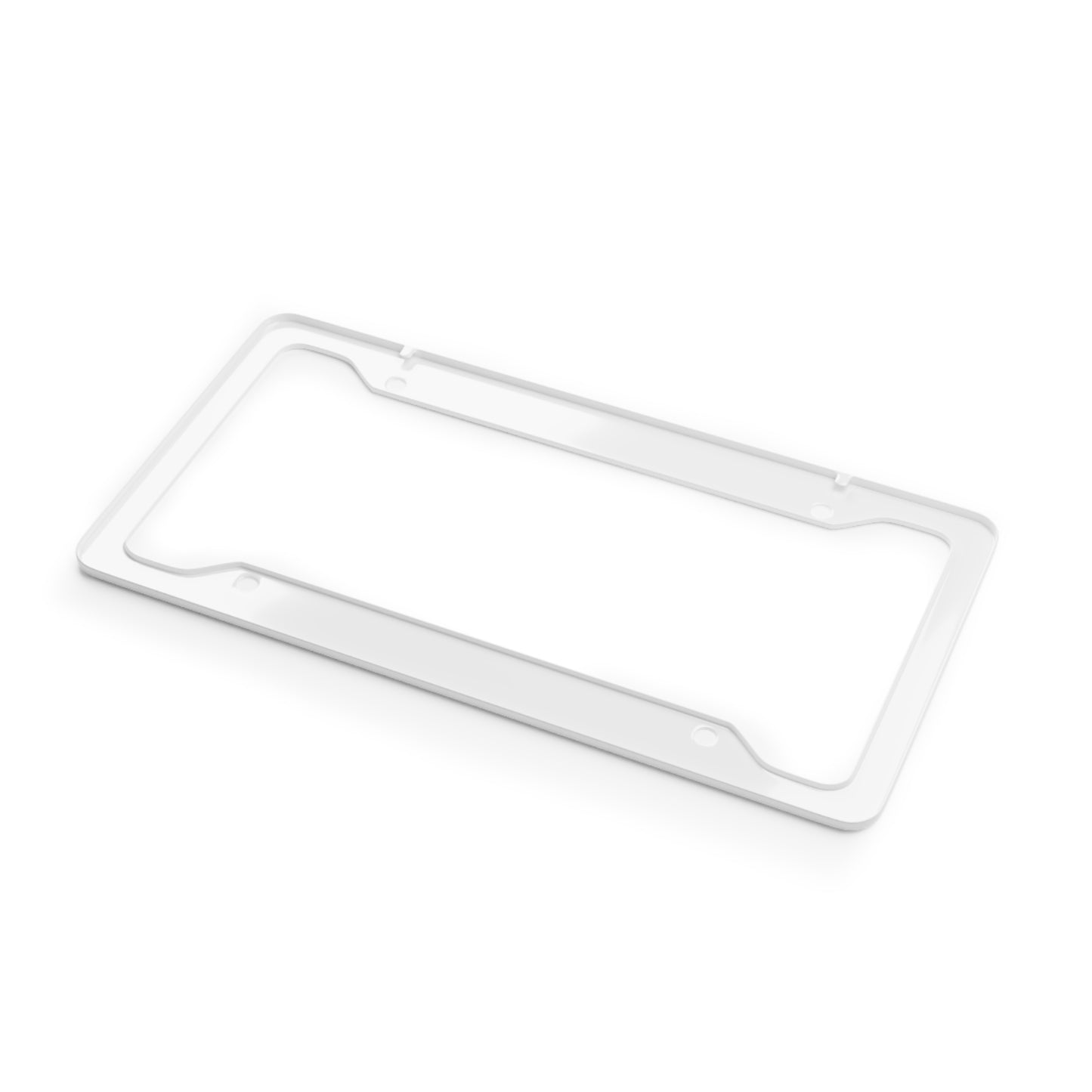 NAIMAN with flag License Plate Frame