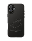 North Ossetia Alania Map MagSafe Tough Case