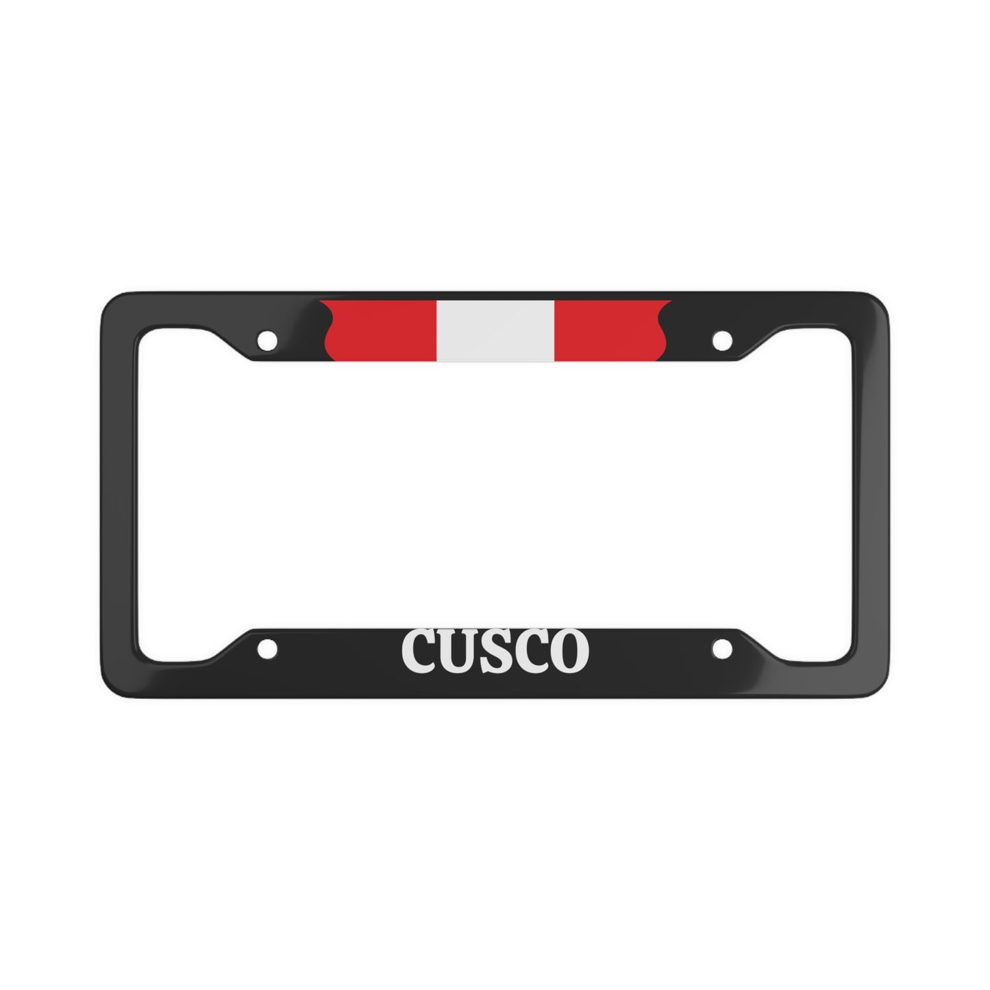 Cusco, Peru Car Plate Frame