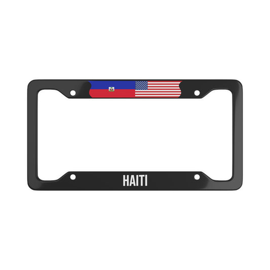 Haiti/USA Car Plate Frame