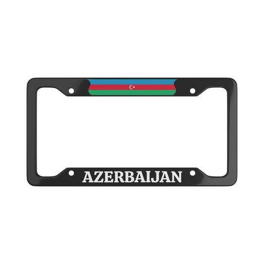 Azerbaijan Flag License Plate Frame