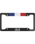 Lille France Flag Car License Plate Frame
