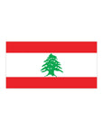 Lebanon Flag Bumper Stickers