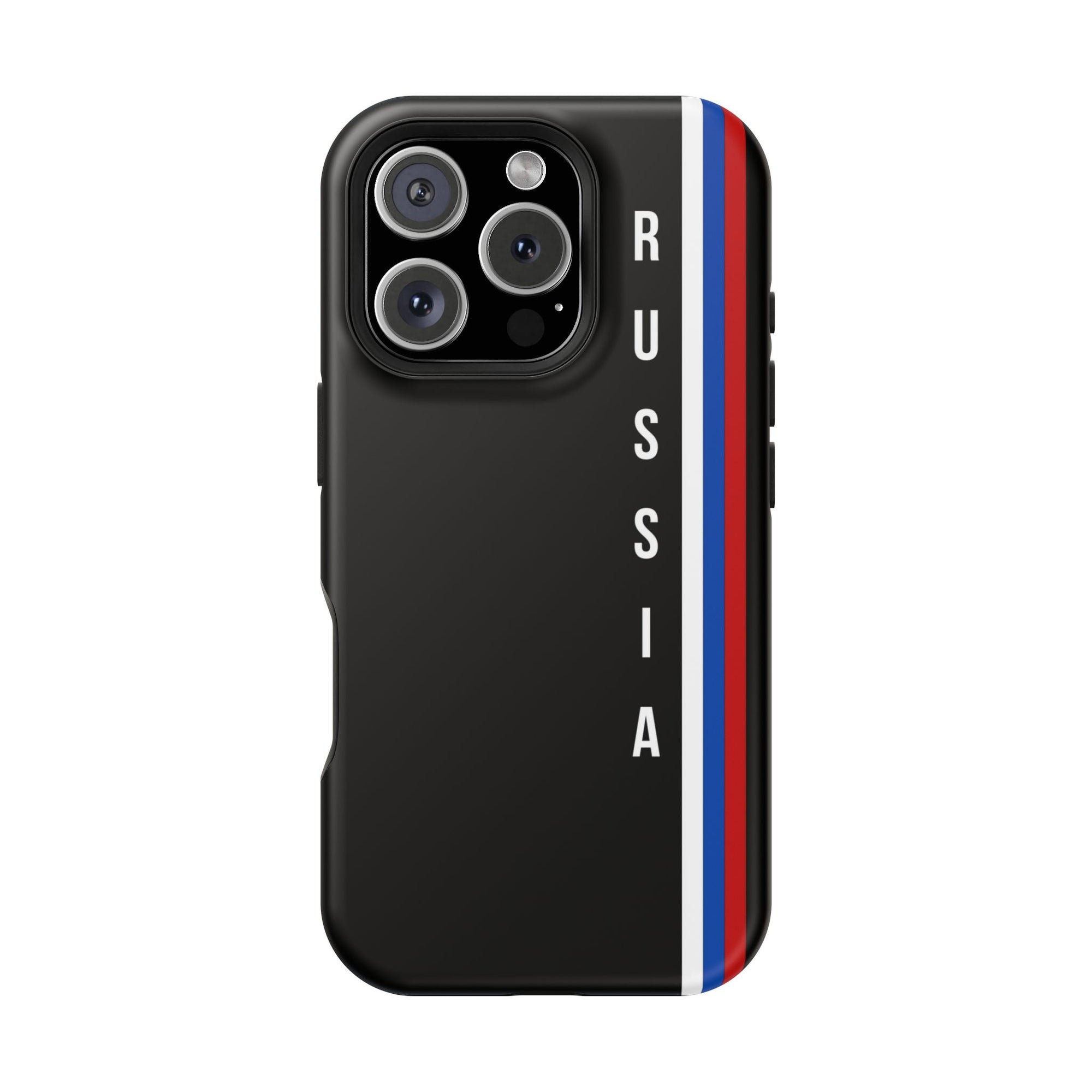 Russia Stripes Vertical MagSafe Tough Cases