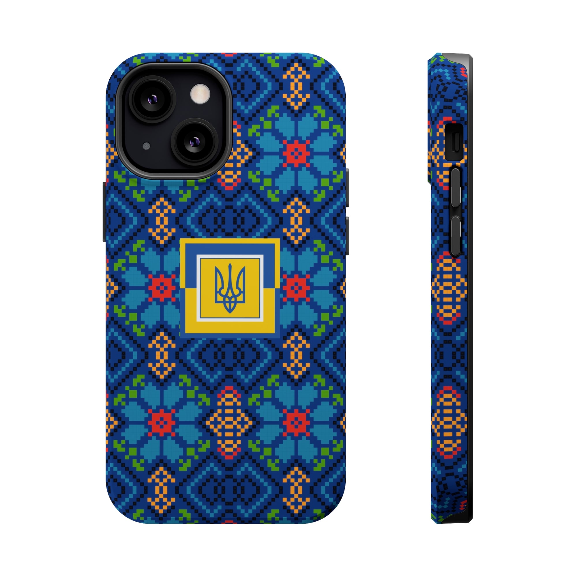 Ukrainian Pattern MagSafe Tough Cases