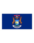 Michigan Flag Bumper Stickers
