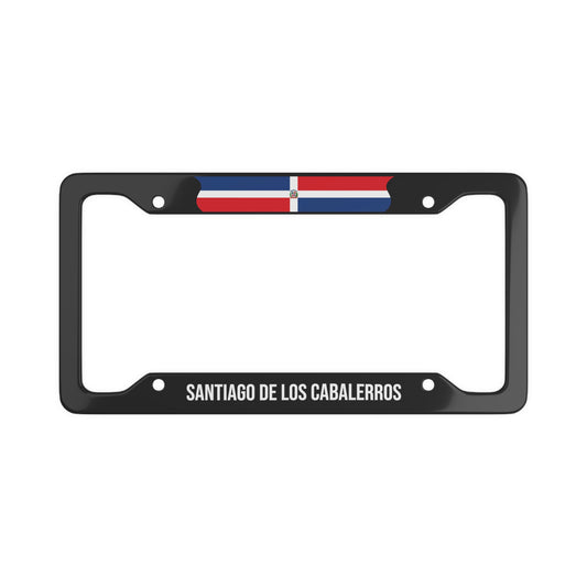 Santiago De Los Caballeros, Dominicana Car Plate Frame