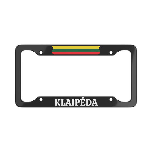 KLAIPĖDA, Lithuania Flag License Plate Frame