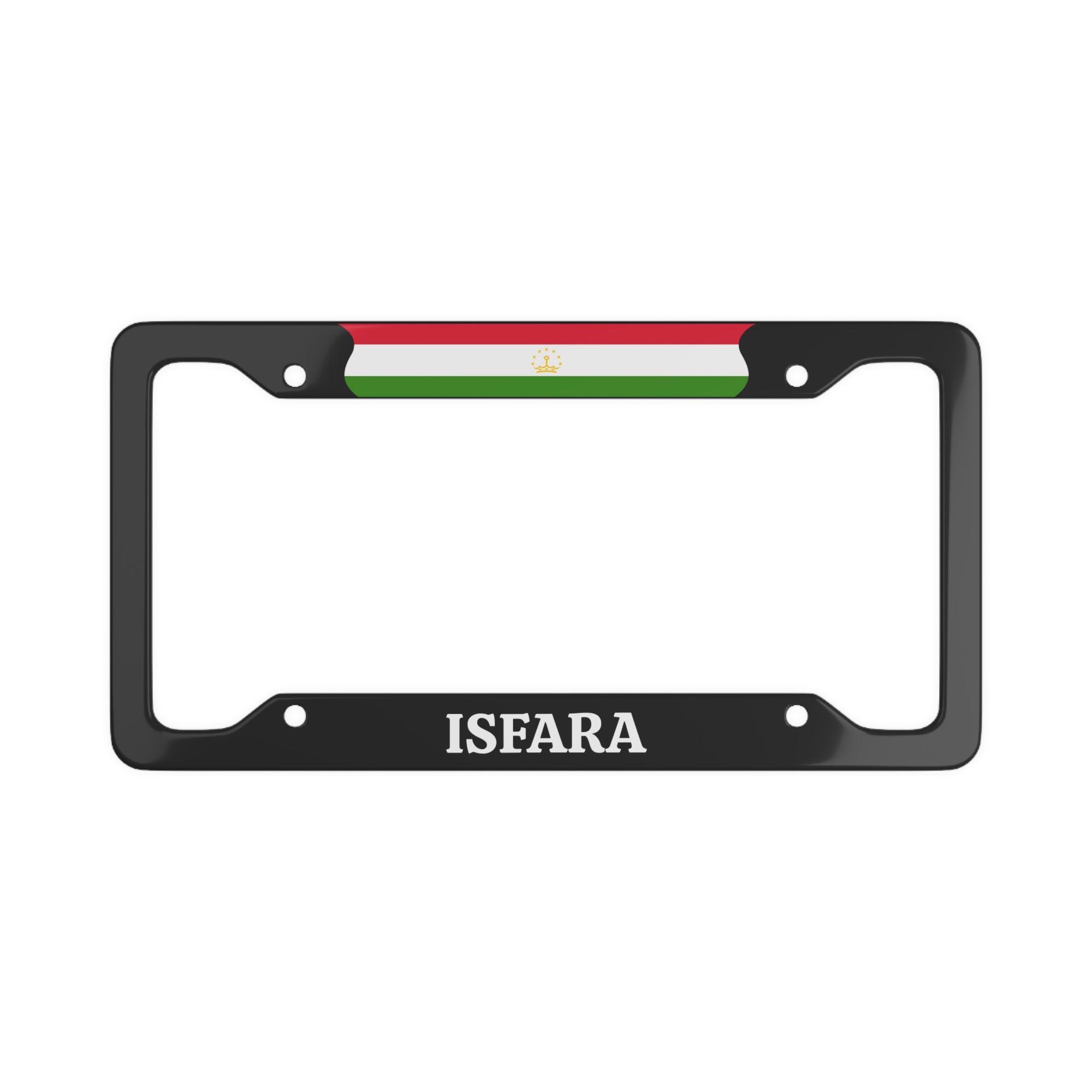 Isfara Tajikistan License Plate Frame