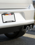 German American Flag Car Plate License Frame