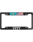 YSTY with flag License Plate Frame