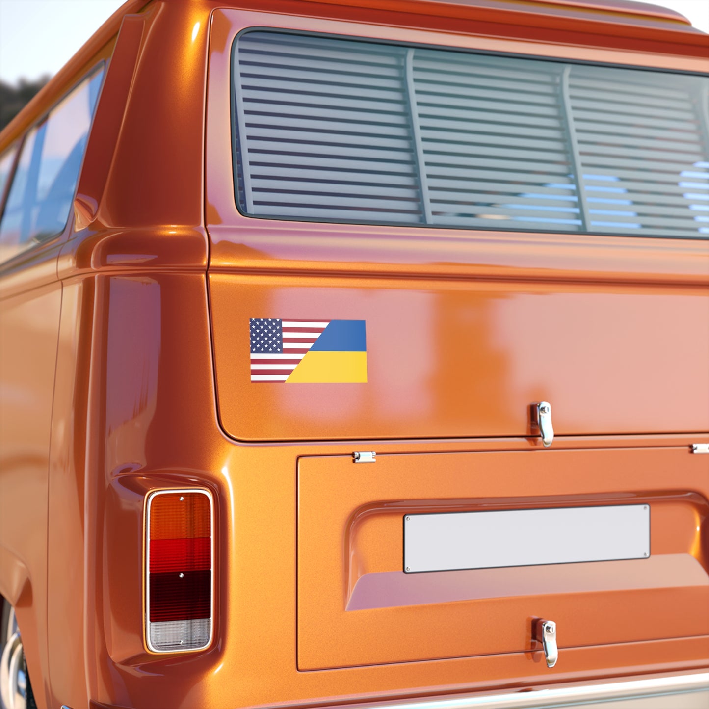 USA supports Ukraine Bumper Stickers