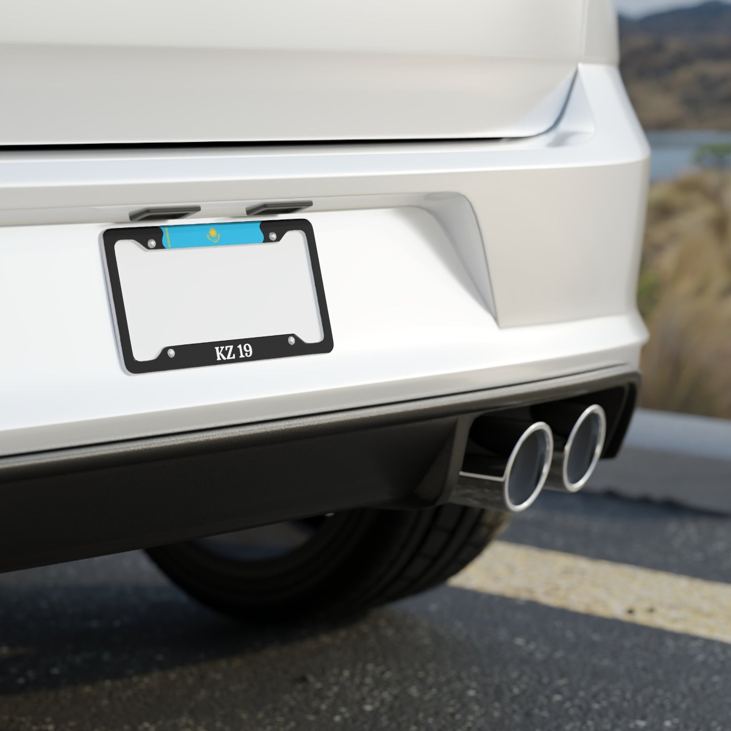 KZ 19 License Plate Frame