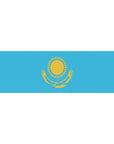 Kazakhstan Flag Car Magnet